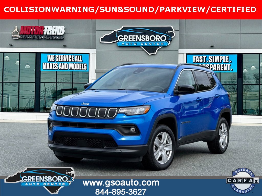 Used 2022 Jeep Compass Latitude w/ Sun and Sound Group