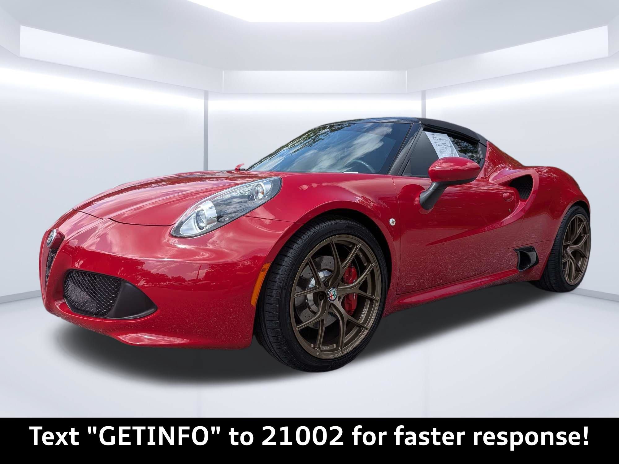 Used 2018 Alfa Romeo 4C Spider RWD image 8