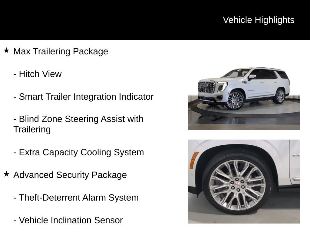 Used 2025 GMC Yukon Denali w/ Denali Reserve Package AWD/4WD image 25