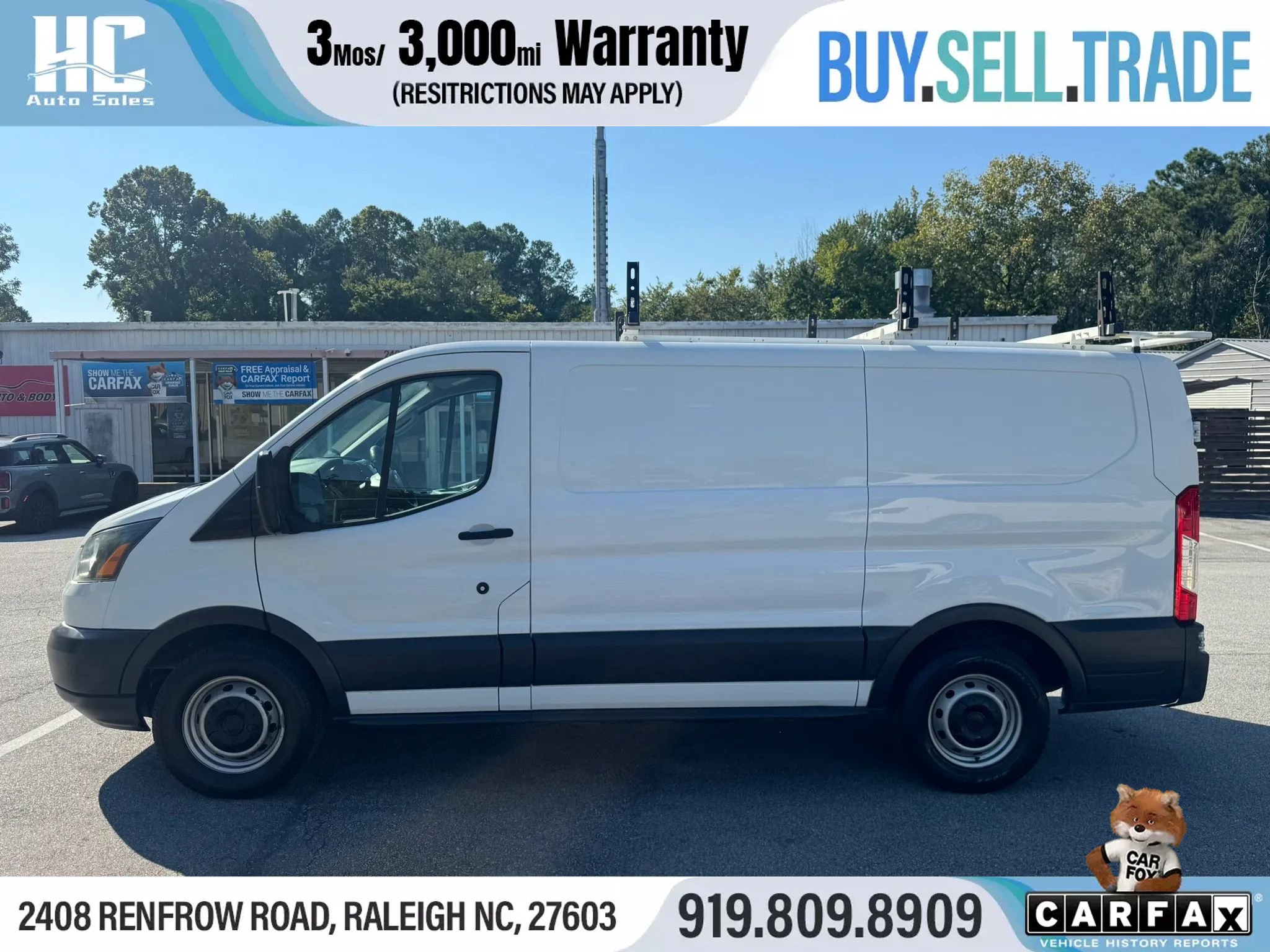 Used 2016 Ford Transit 150 130 Low Roof RWD image 2