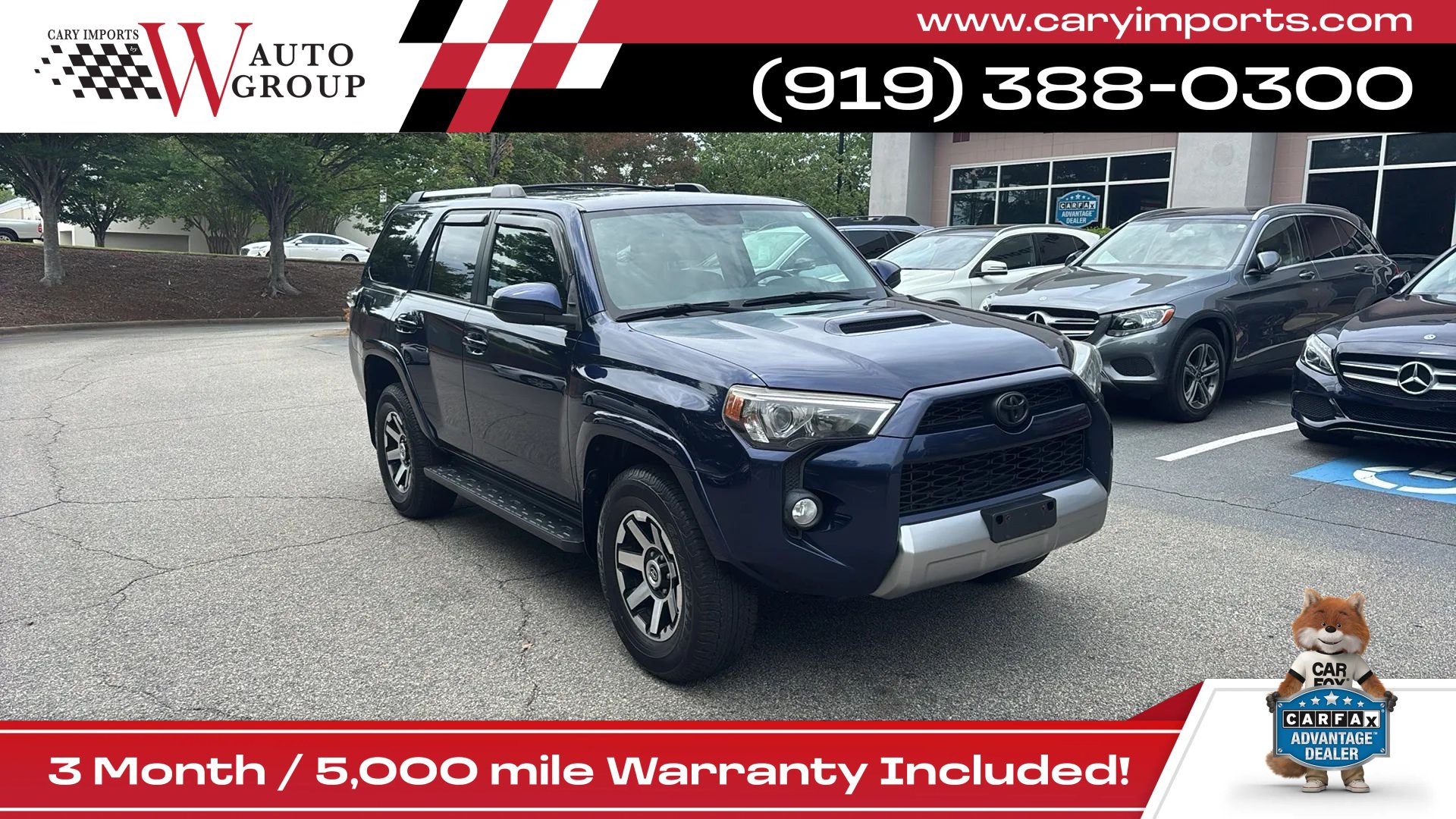 Used 2018 Toyota 4Runner TRD Off-Road AWD/4WD image 3