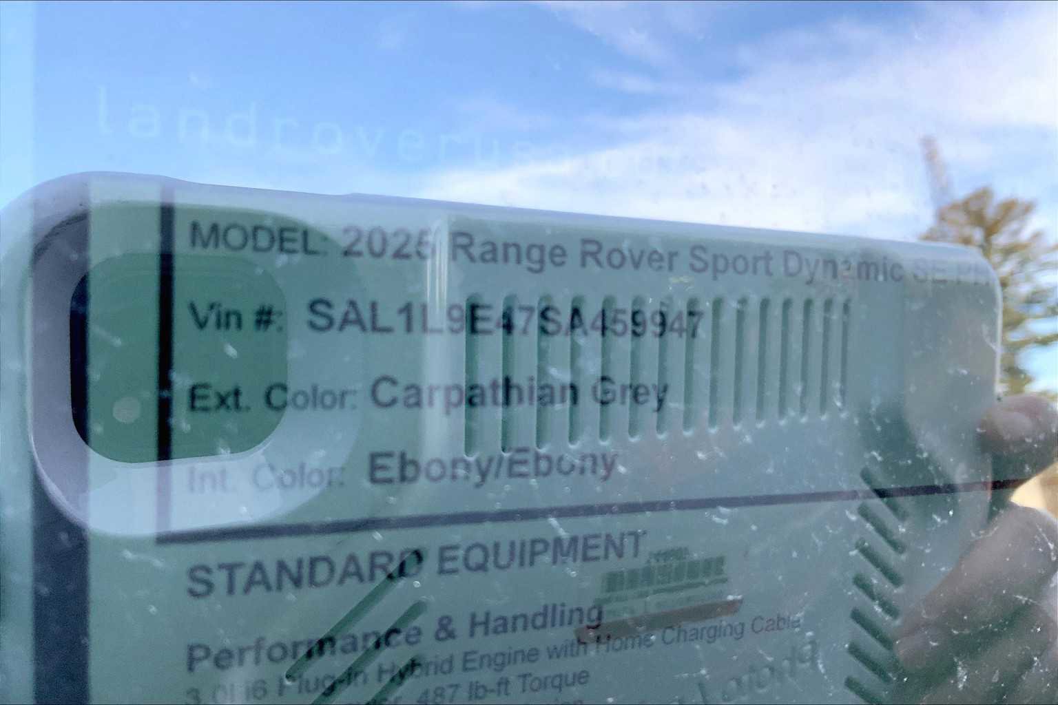 New 2025 Land Rover Range Rover Sport Dynamic SE image 6