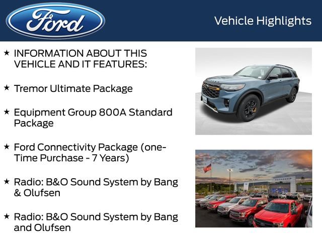 New 2026 Ford Explorer Tremor w/ Tremor Ultimate Package AWD/4WD image 4