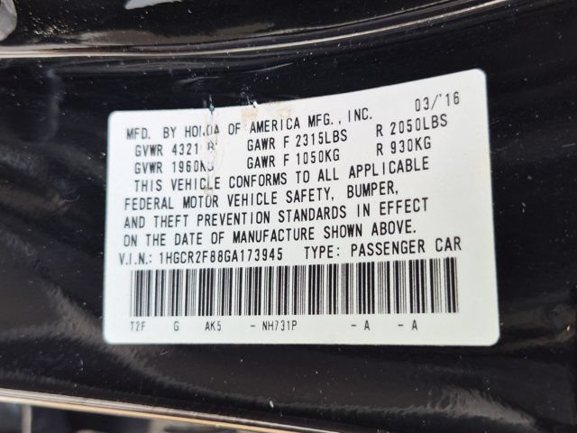 Used 2016 Honda Accord EX-L image 24
