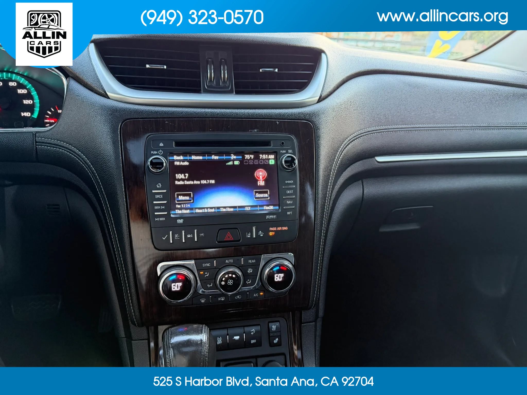 Used 2016 Chevrolet Traverse LTZ w/ LPO, 'HIT The Road' Package FWD image 13