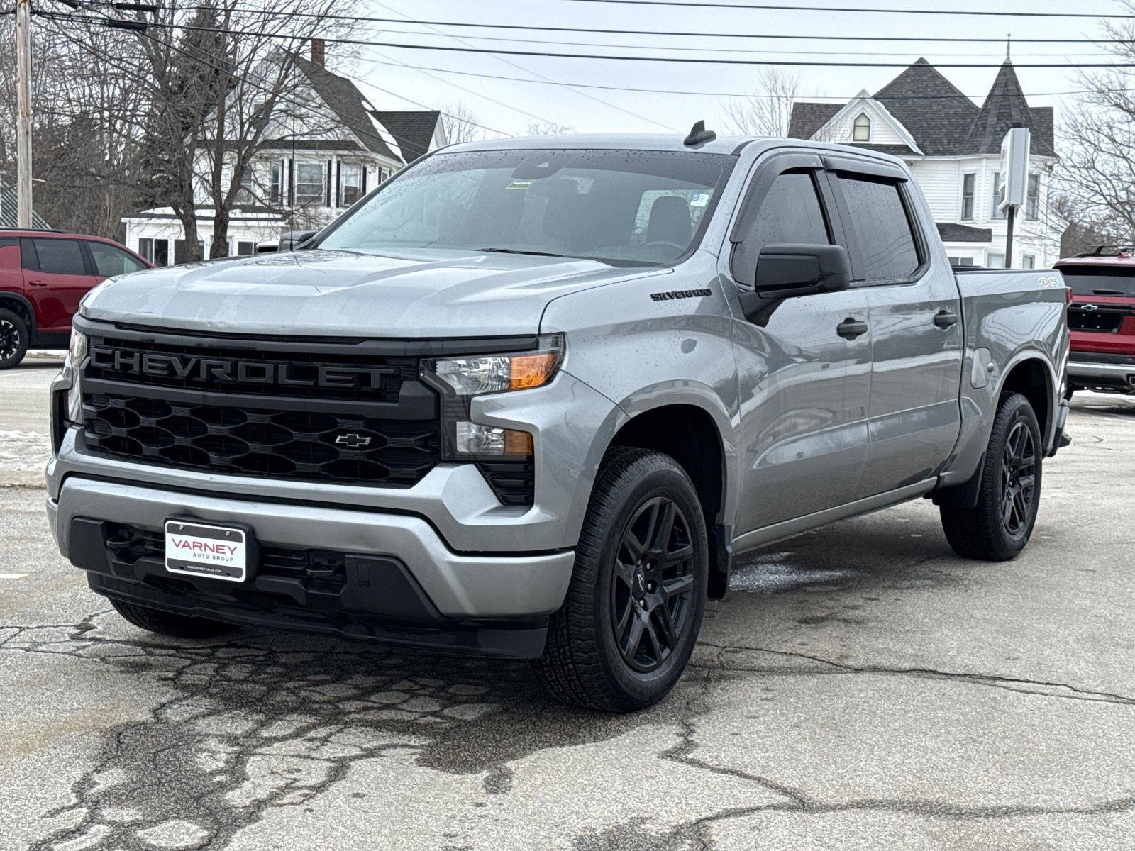 Used 2024 Chevrolet Silverado 1500 Custom w/ LPO, Dark Essentials Package AWD/4WD image 1