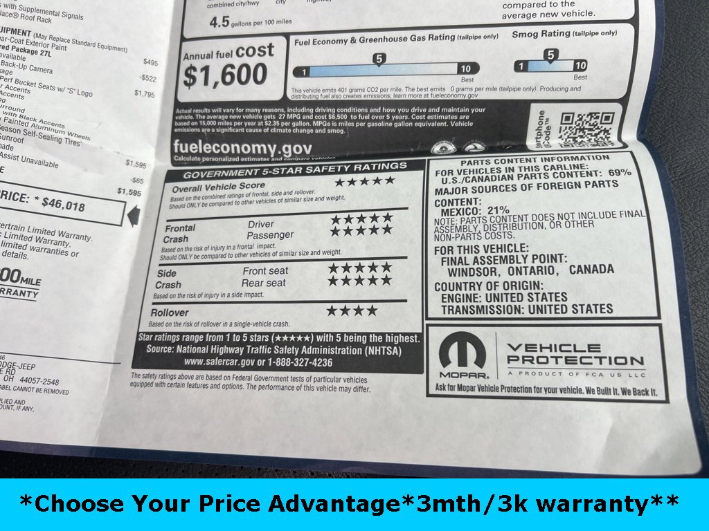 Certified 2022 Chrysler Pacifica Touring-L w/ S Appearance Package image 42