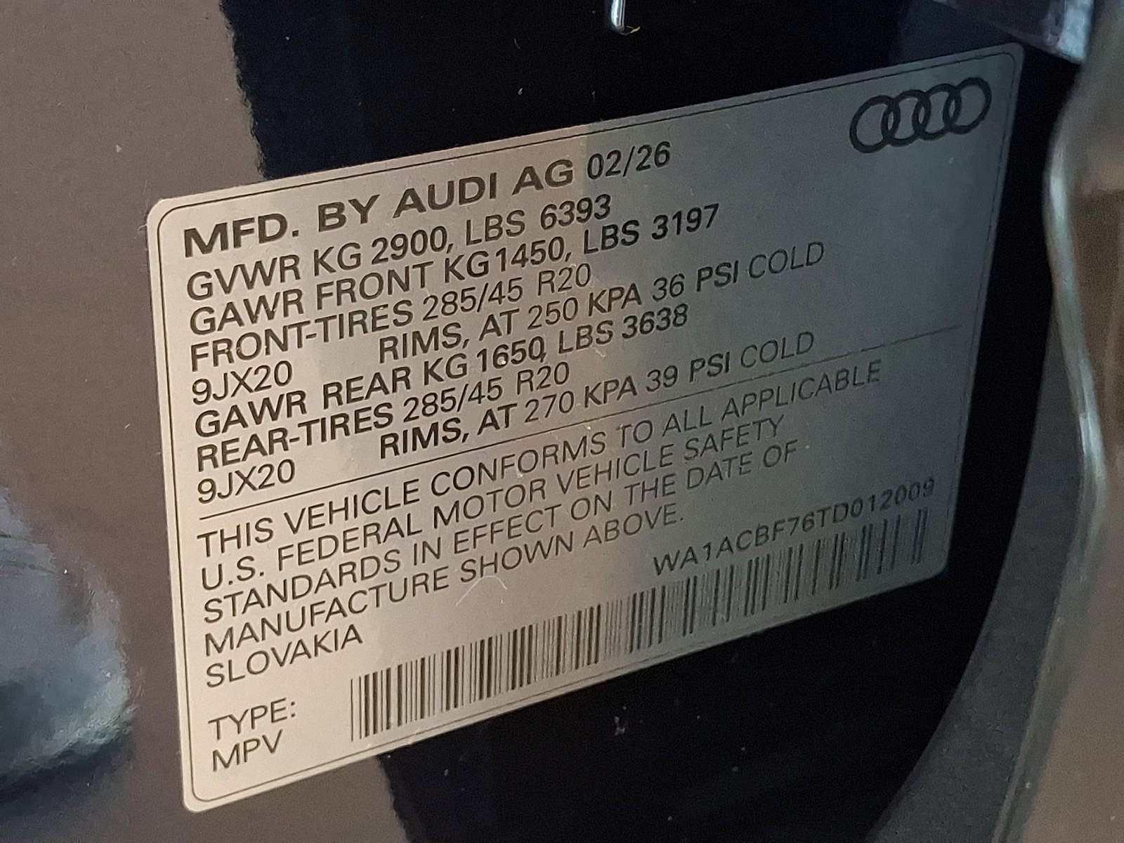 New 2026 Audi Q7 2.0T Premium AWD/4WD image 18