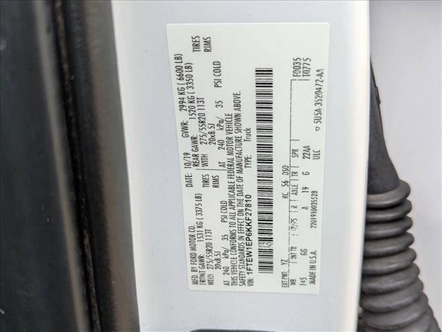 Used 2019 Ford F150 XL w/ Equipment Group 101A Mid AWD/4WD image 22