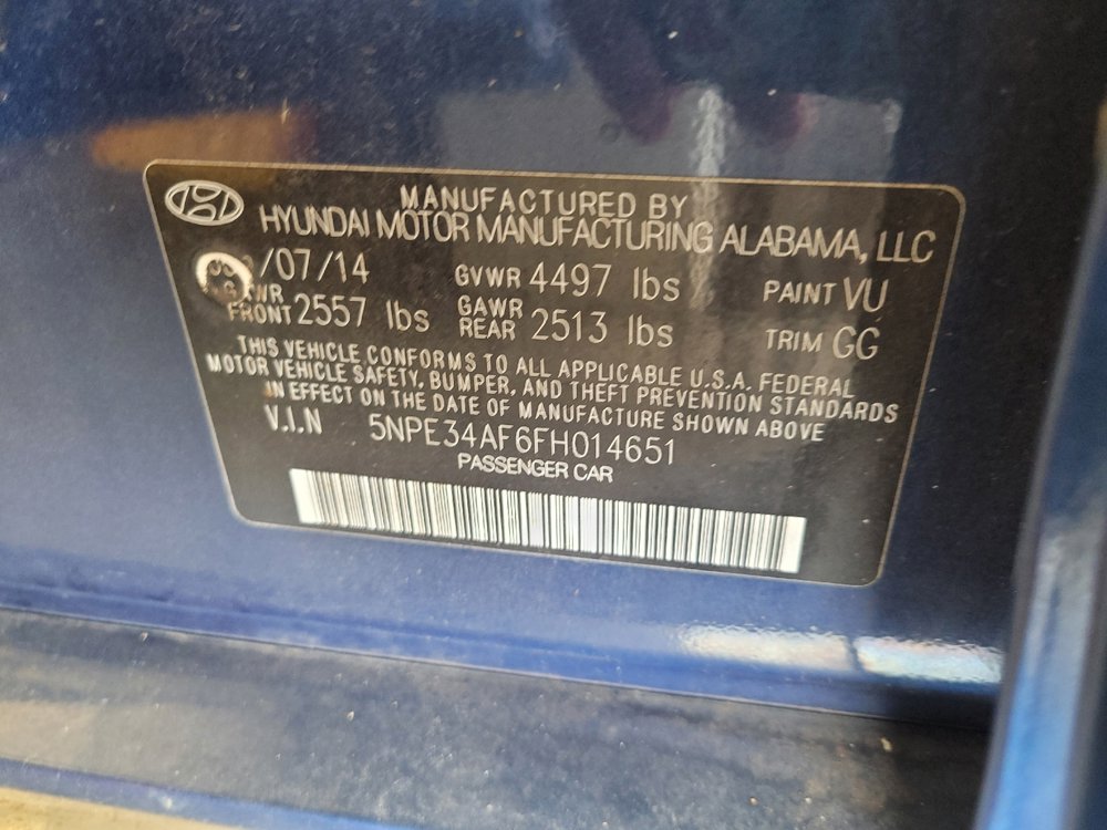 Used 2015 Hyundai Sonata Limited w/ Option Group 05 FWD image 33