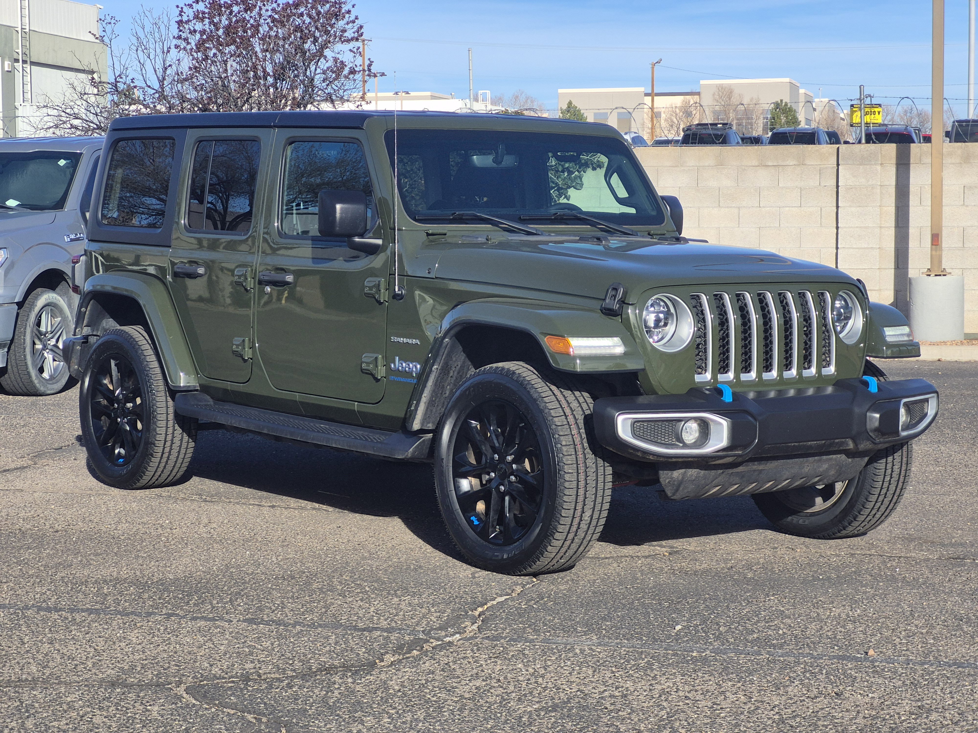 Used 2023 Jeep Wrangler Sahara 4xe image 3