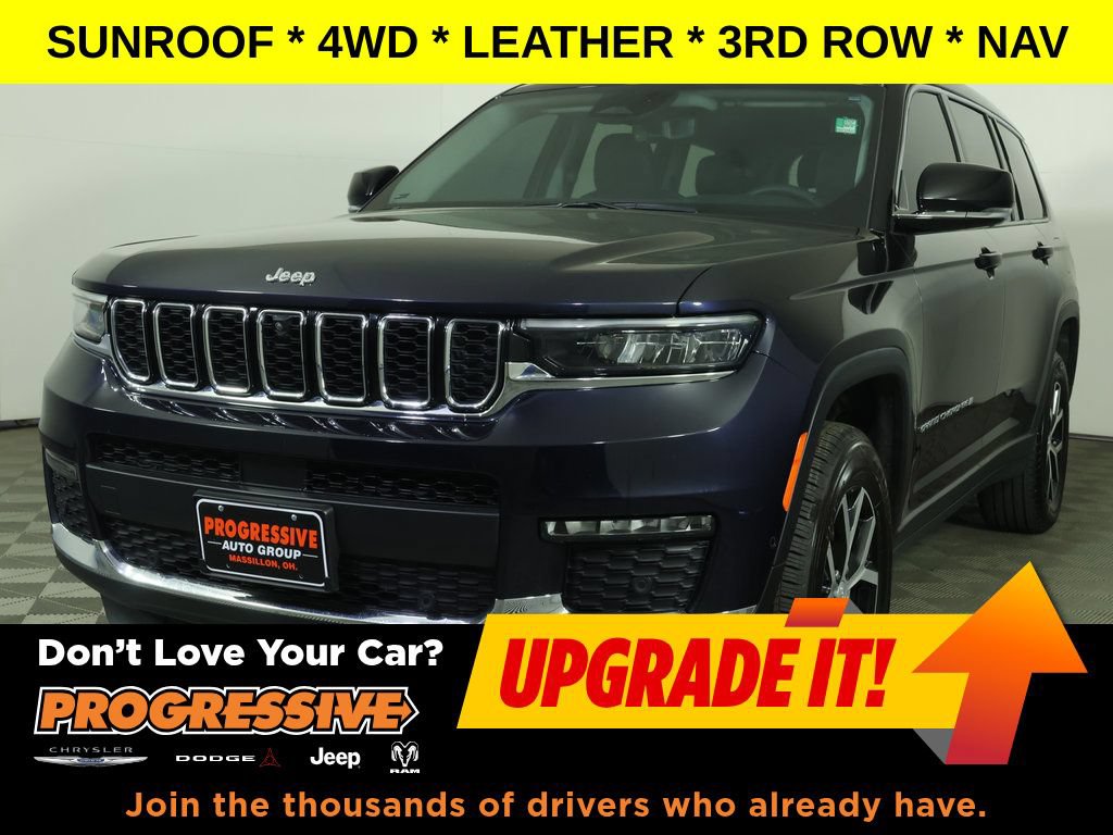 Certified 2023 Jeep Grand Cherokee L Limited w/ Luxury Tech Group II