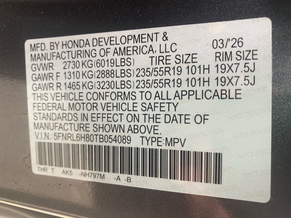 Used 2026 Honda Odyssey Touring image 39