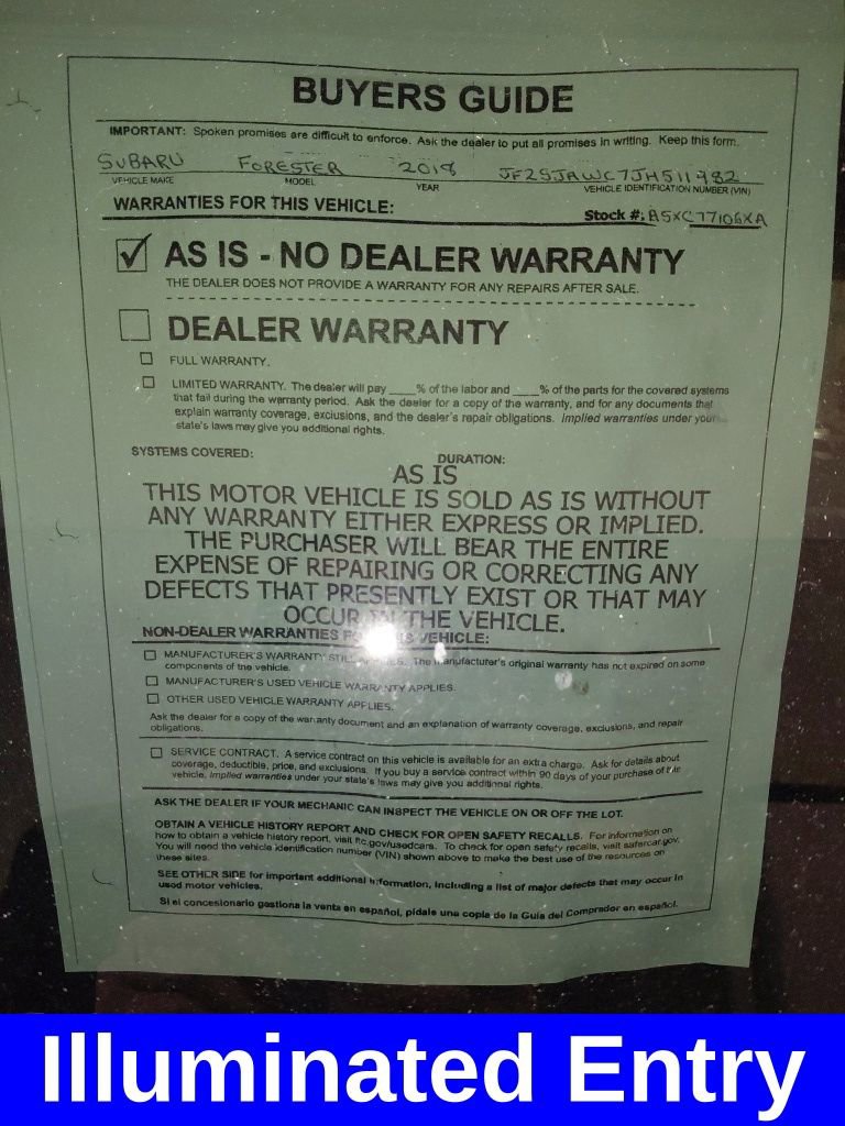 Used 2018 Subaru Forester 2.5i Touring image 30