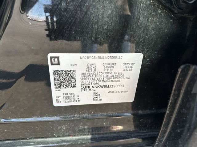 Used 2021 Chevrolet Traverse Premier image 35