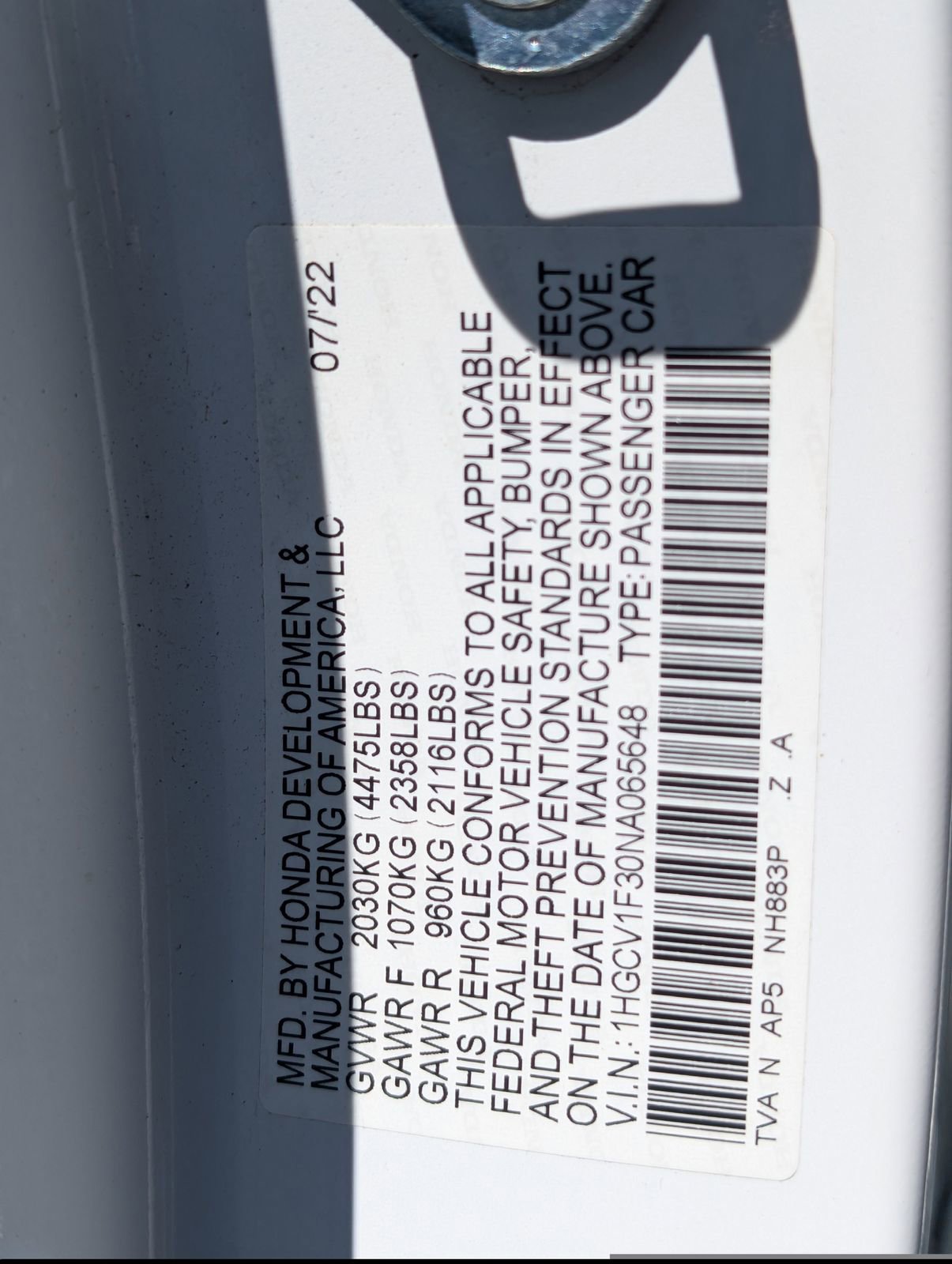 Used 2022 Honda Accord Sport image 25