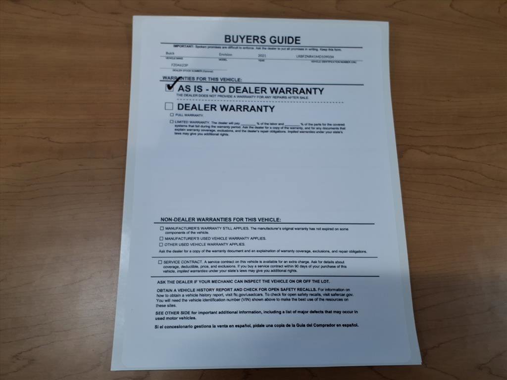 Used 2021 Buick Envision Essence w/ Technology Package I image 40