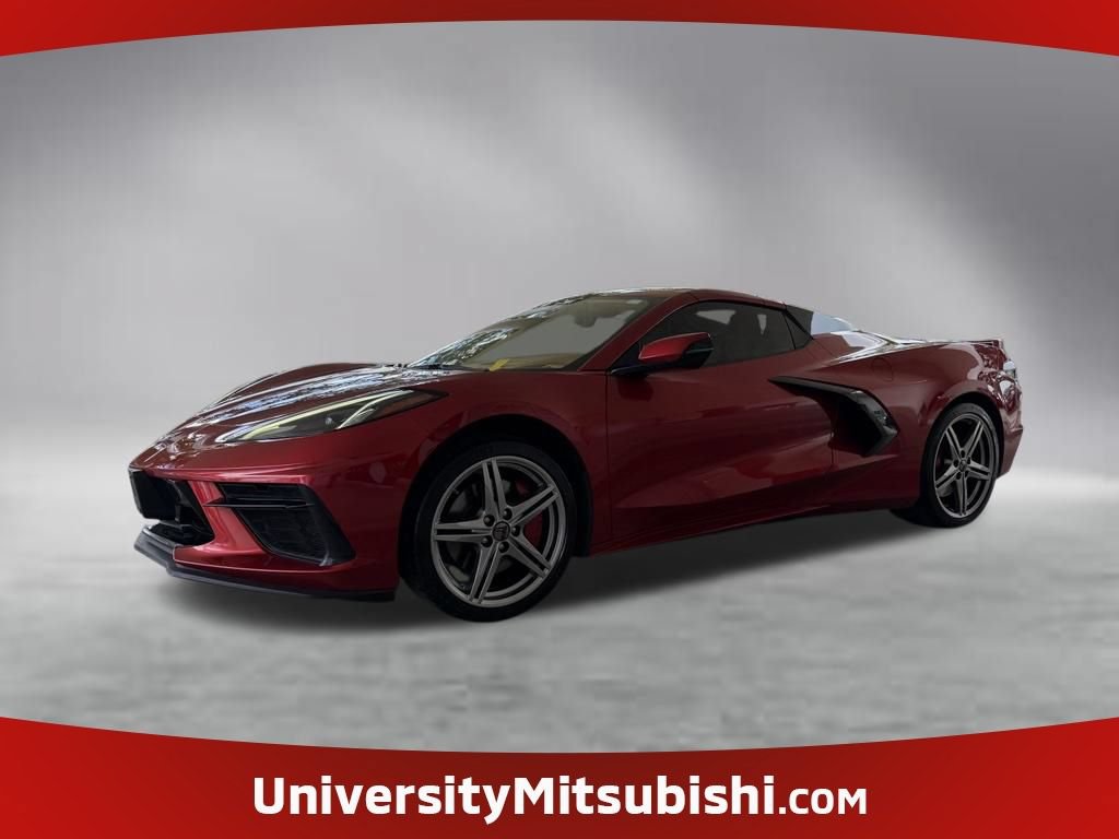 Used 2021 Chevrolet Corvette Stingray Premium Conv w/ Z51 Performance Package RWD image 1