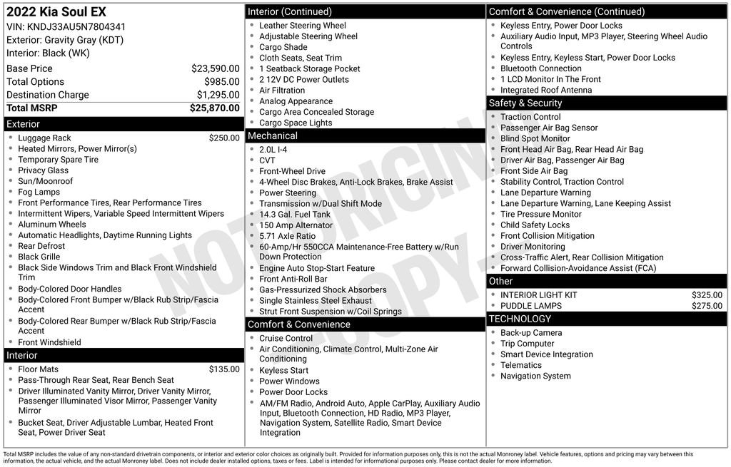 Used 2022 Kia Soul EX image 6