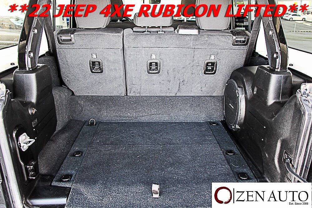 Used 2022 Jeep Wrangler Unlimited Rubicon 4xe w/ Cold Weather Group image 39