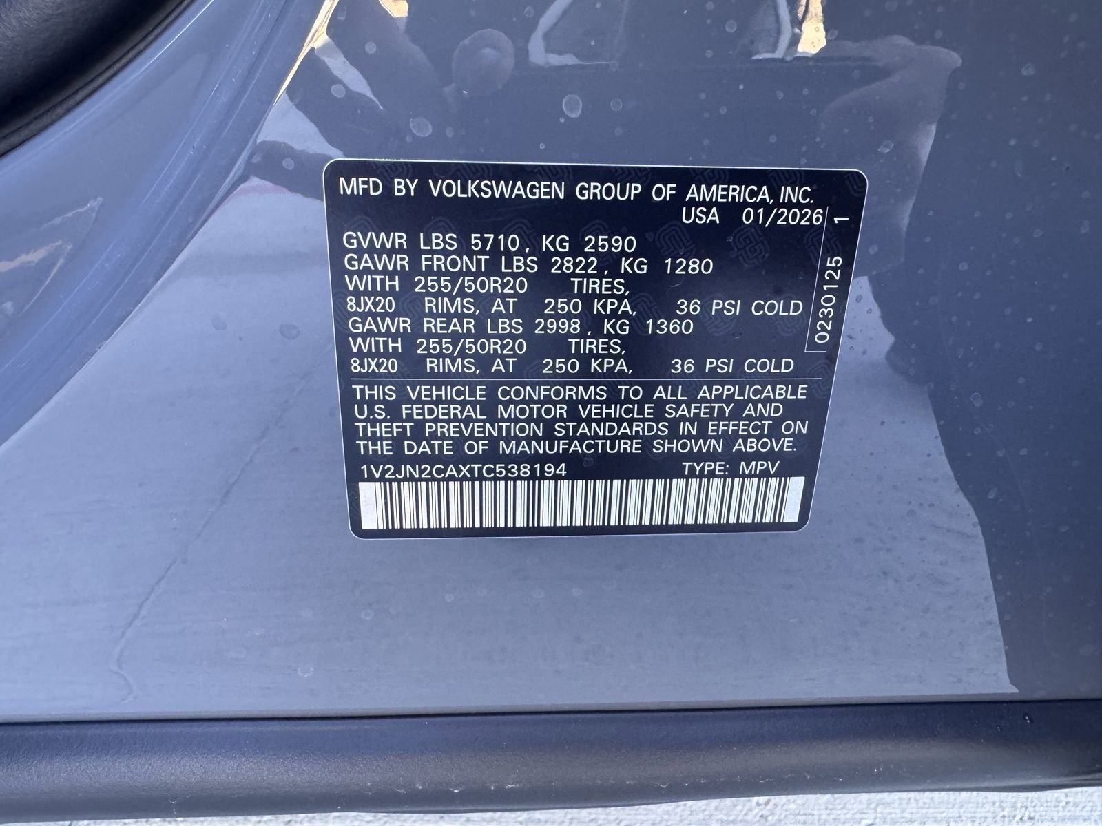 New 2026 Volkswagen Atlas SE image 27