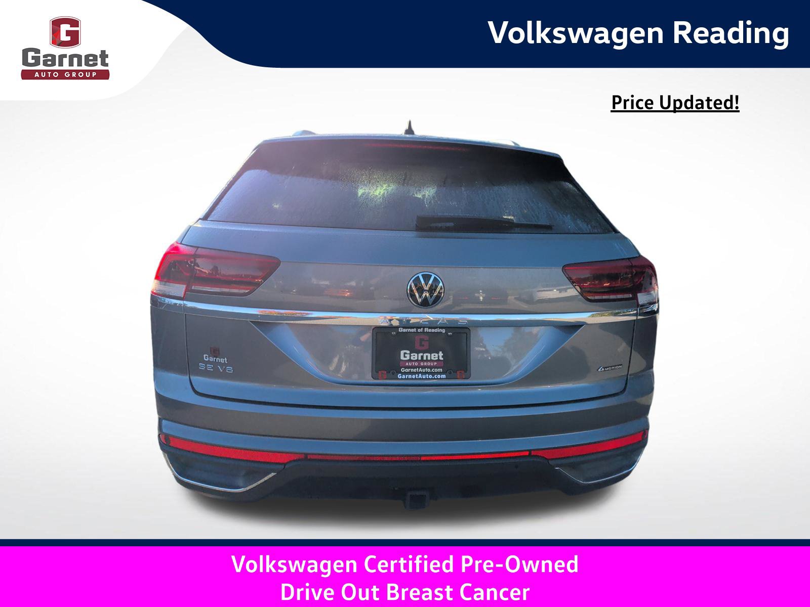 Certified 2023 Volkswagen Atlas Cross Sport SE w/ Panoramic Sunroof Package AWD/4WD image 4