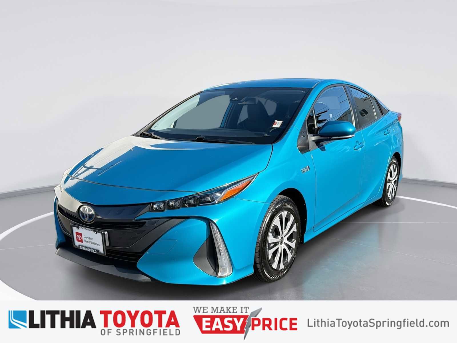Certified 2021 Toyota Prius Prime LE FWD image 1