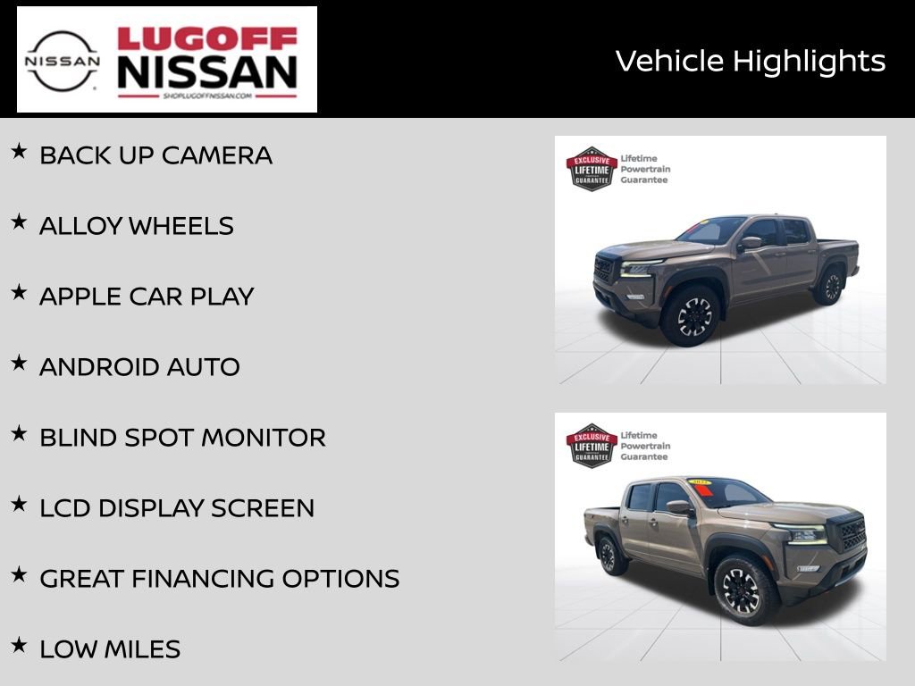 Certified 2022 Nissan Frontier Pro-X w/ Technology Package image 3