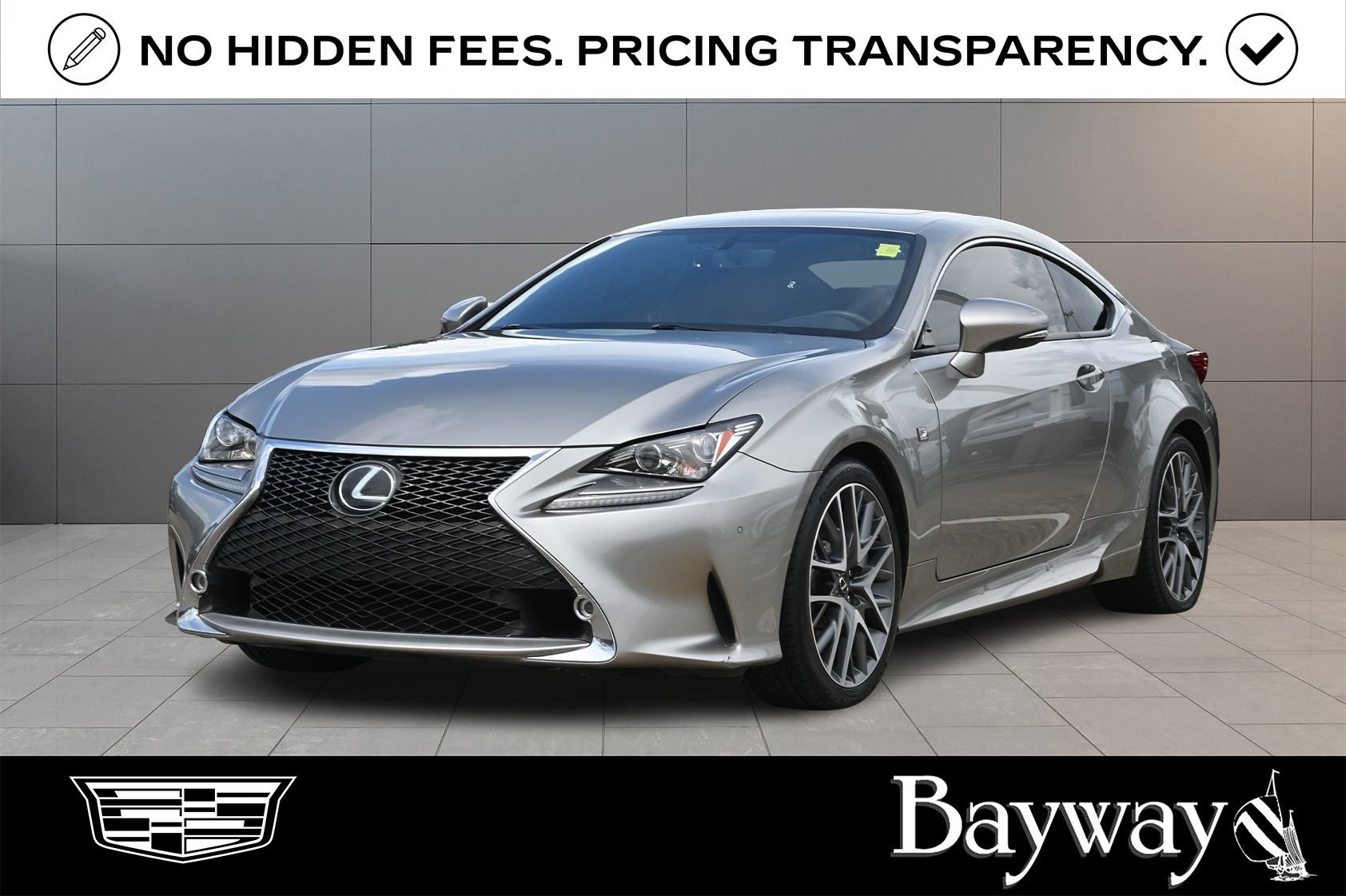 Used 2015 Lexus RC 350 w/ F Sport w/Summer Tires