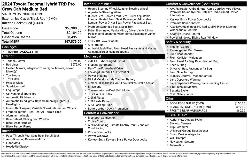 Used 2024 Toyota Tacoma TRD Pro image 22