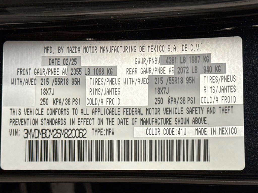 Certified 2025 MAZDA CX-30 AWD 2.5 S w/ Preferred Package image 27