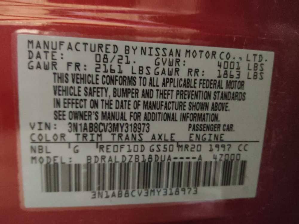 Used 2021 Nissan Sentra SV FWD image 33
