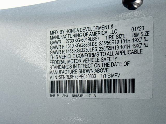 Certified 2023 Honda Odyssey Sport image 38