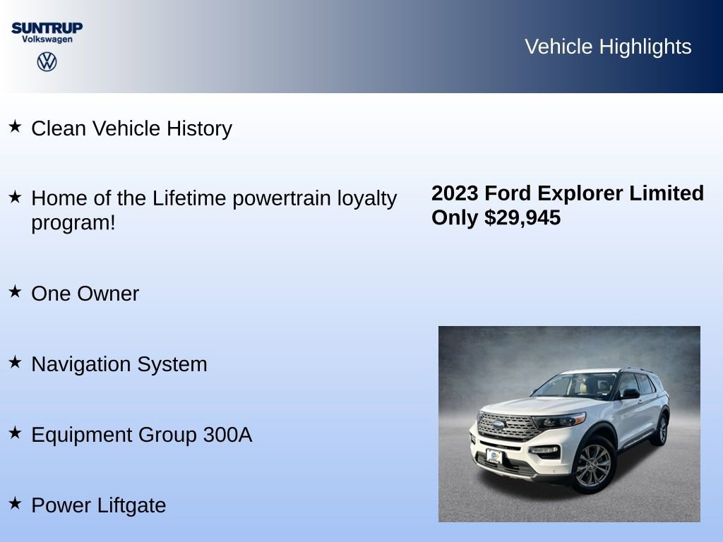 Used 2023 Ford Explorer Limited image 8