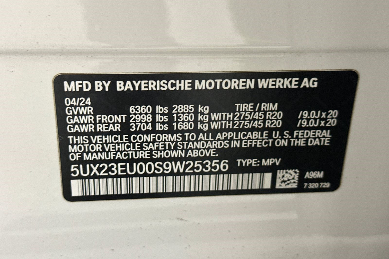Certified 2025 BMW X5 xDrive40i w/ Parking Assistance Package AWD/4WD image 29
