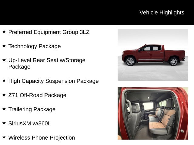 Certified 2023 Chevrolet Silverado 1500 High Country w/ Technology Package AWD/4WD image 27
