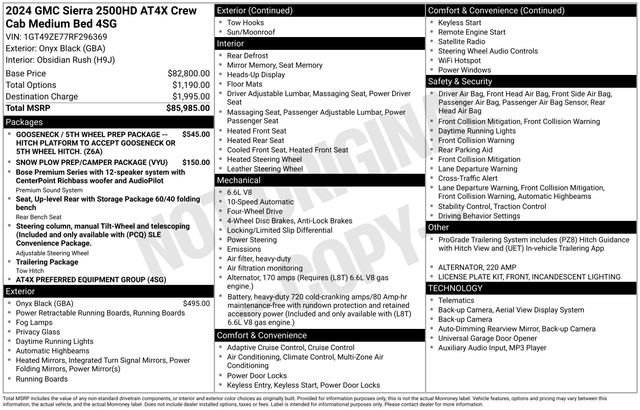 Used 2024 GMC Sierra 2500 AT4X image 6