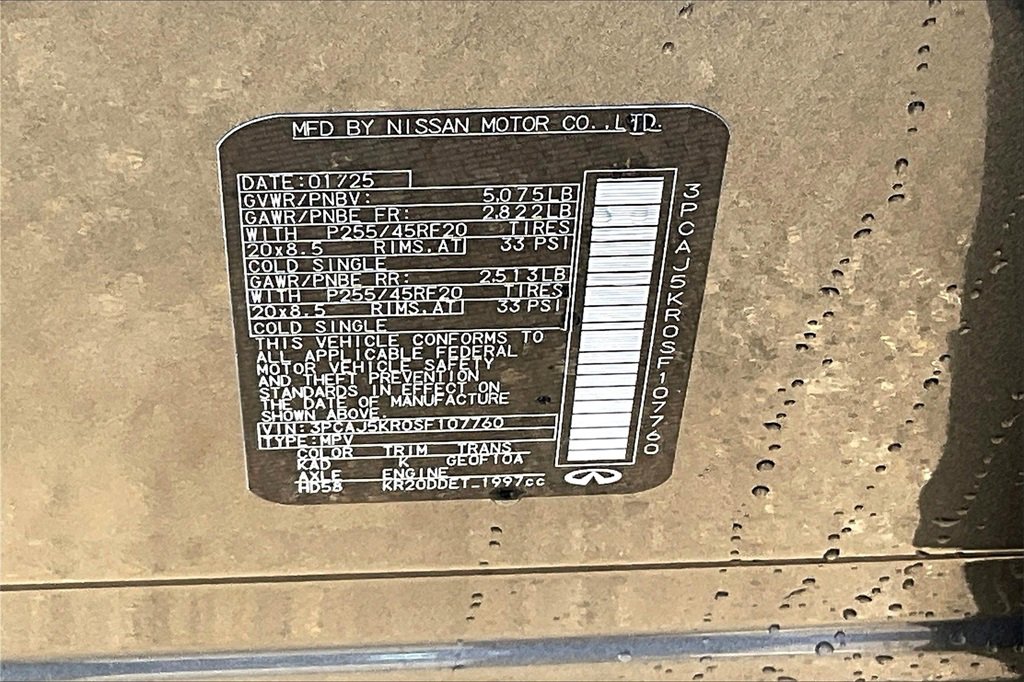 New 2025 INFINITI QX55 Essential image 13