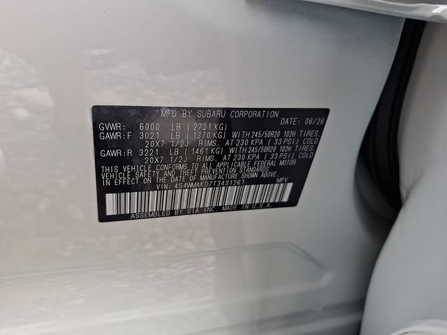 New 2026 Subaru Ascent Touring AWD/4WD image 19