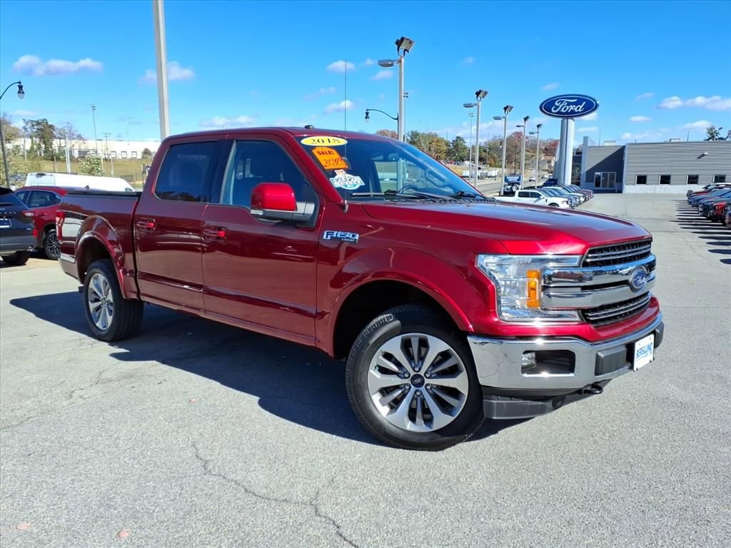 Used 2018 Ford F150 Lariat w/ Equipment Group 501A Mid image 1