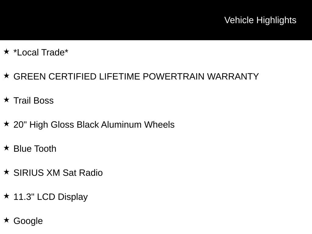 Used 2023 Chevrolet Colorado Trail Boss AWD/4WD image 4