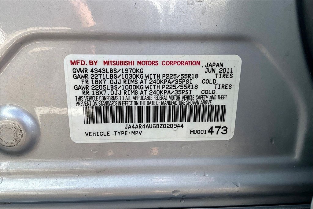 Used 2011 Mitsubishi Outlander Sport SE AWD/4WD image 19