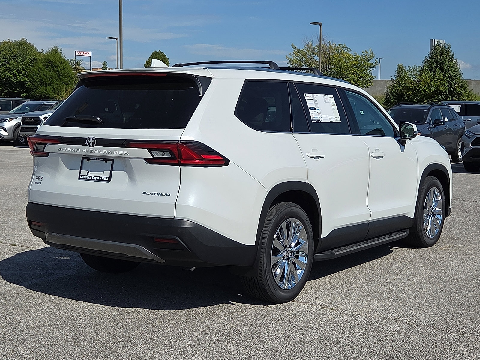 New 2026 Toyota Grand Highlander Platinum image 5