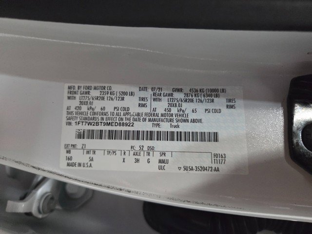 Used 2021 Ford F250 Lariat w/ Lariat Value Package image 98