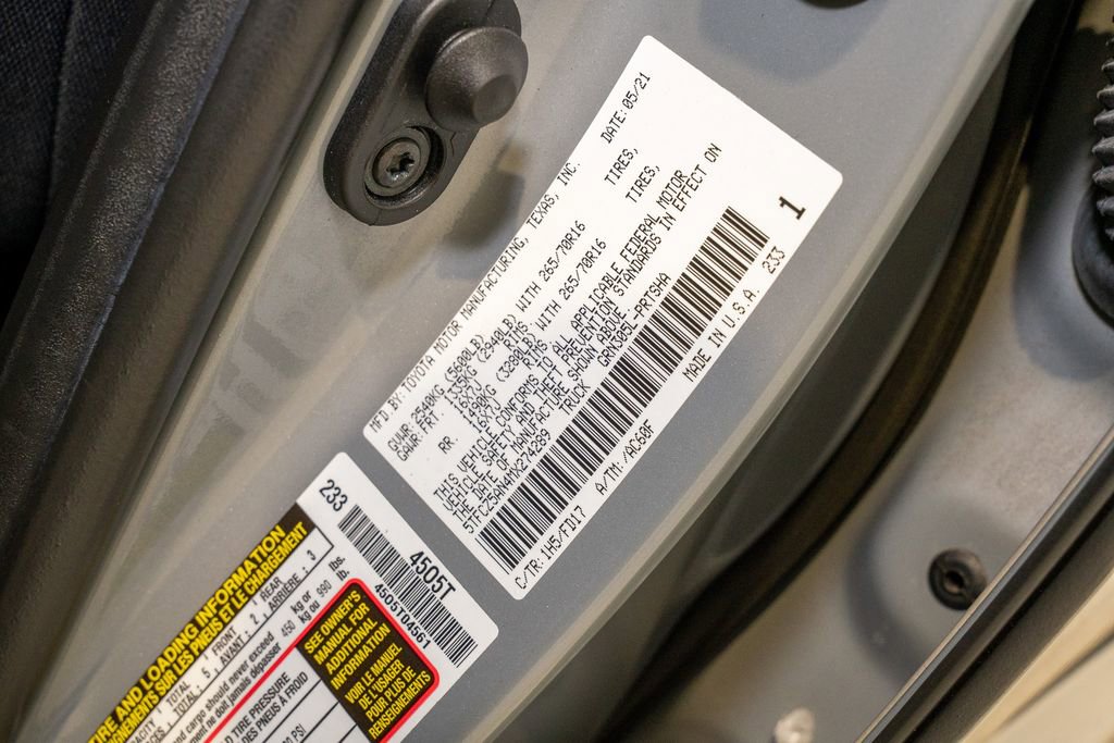 Certified 2021 Toyota Tacoma TRD Off-Road w/ Technology Package image 19