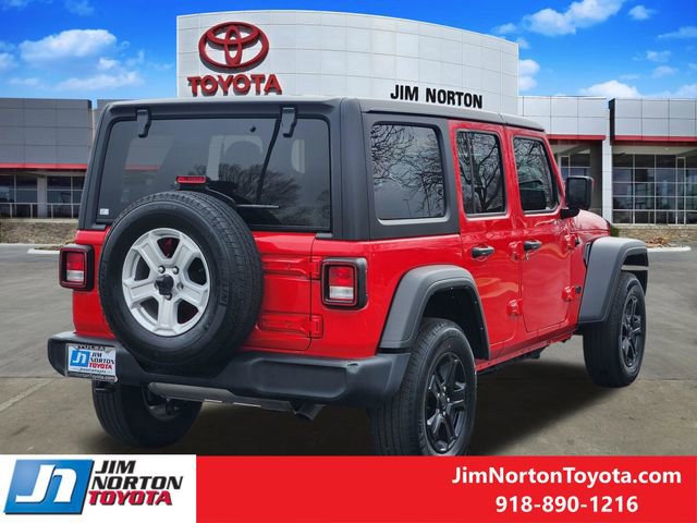 Used 2022 Jeep Wrangler Unlimited Sport image 6