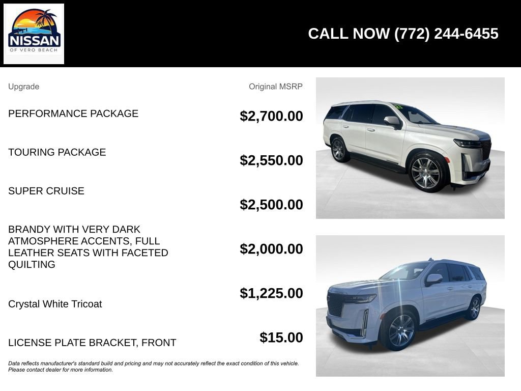 Used 2023 Cadillac Escalade Premium Luxury w/ Performance Package image 6