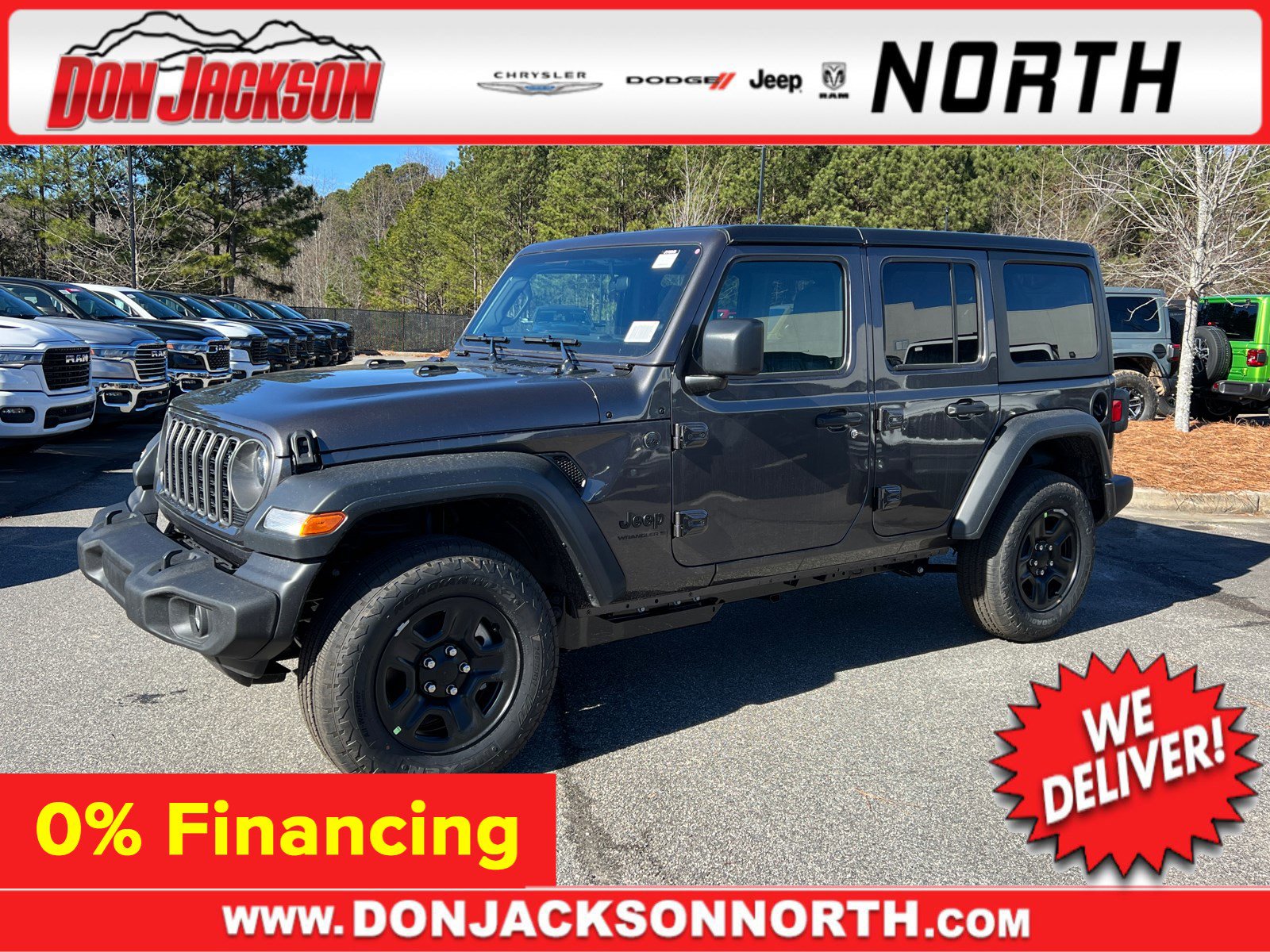 New 2026 Jeep Wrangler Sport