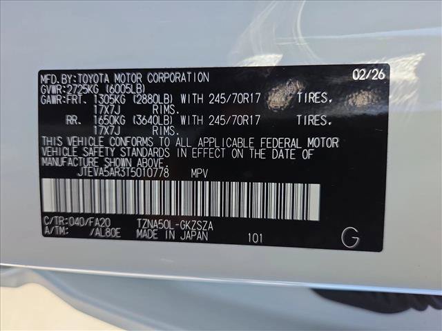 Certified 2026 Toyota 4Runner SR5 RWD image 23