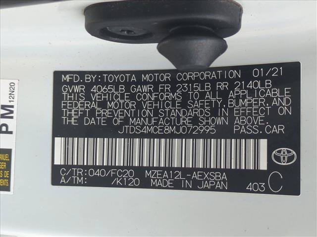 Used 2021 Toyota Corolla SE FWD image 23
